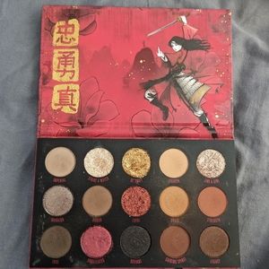 ColourPop x Mulan palette